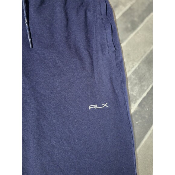 RLX Ralph Lauren Men’s Polyester Performance French Terry Joggers Size LARGE - Picture 3 of 16